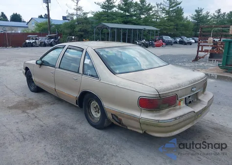 1993 Chevrolet Caprice Classic Ls из США, поврежденный, VIN 1G1BN53E6PR111651